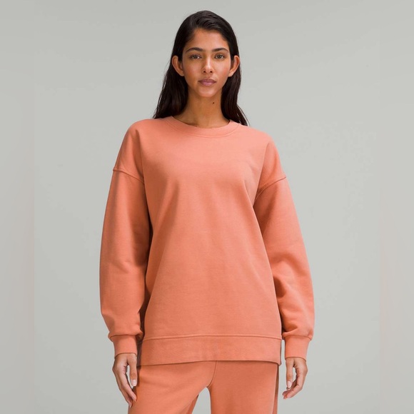 lululemon athletica Tops - Lululemon Perfectly Oversized Crew Womens Size 10